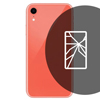 Apple iPhone XR Back Glass Repair - Coral - without logo - 0