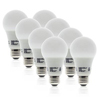 Duracell Ultra 60 Watt Equivalent A19 2700K Soft White Energy Efficient LED Light Bulb - 8 Pack - 0