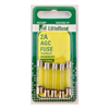 LittelFuse 5 pack 2 Amperage AGC Glass Replacement Fuses - 0