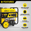 Champion 3500W Portable Generator with Remote Start - 3