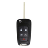 Five Button Key Fob Replacement Flip Key Remote for Chevrolet Vehicles - 0