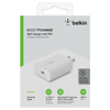 Belkin BOOST UP CHARGE™ 25W USB-C Wall Charger Base - White - 0