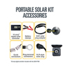 Go Power GP-PSK-130 130W 6.9A Portable Solar Kit - 1