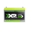 X2Power Lithium Iron Phosphate (LiFePO4) Deep Cycle Group 31 12V 100Ah Marine Battery - 0