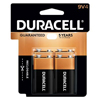 Duracell Coppertop 9V 9V, 6LR61 Alkaline Battery - 4 Pack - 0