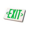 Best Lighting Green Letter Exit Sign with NICAD Battery Backup - 0