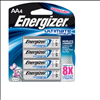 Energizer Ultimate Lithium 1.5V AA, LR6 Battery - 4 Pack - 0