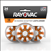 Rayovac 1.4V Type 13 (Orange) Zinc Air Battery - 24 Pack - 0