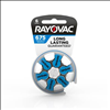 Rayovac 1.4V 675 (Blue) Zinc Air Battery - 6 Pack - 0