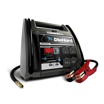 DieHard 1150A Jump Starter/100Psi Compressor/ 400W Inverter 