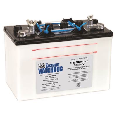 12V Basement Watchdog AGM Battery