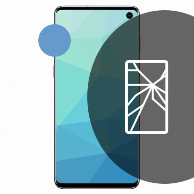 Samsung Galaxy S10 Back Glass Repair - Blue