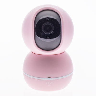 Geeni Peekaboo 1080P HD Pan and Tilt Smart Wi-Fi Baby Monitor - Pink