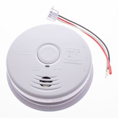 Kidde 21010407-A 10-year sealed AC/DC Wire-in Smoke Alarm