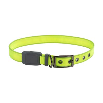 Nite Ize NiteDog Green Rechargeable LED Collar Size XL NDCRXL-17-R3