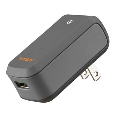 Ventev 18W USB-C Wall Charger Base - Gray