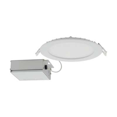 Werker 13.5W 950 Lumen 6 Inch Color Selectable Dimmable Slim Downlight