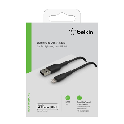 Belkin BOOST UP CHARGE™ Lightning to USB ChargeSync Cable - Black