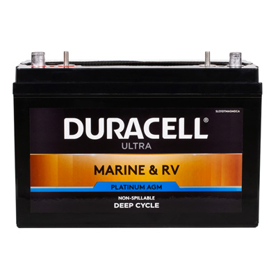 Duracell Ultra BCI Group 31M 12V 105AH 800CCA AGM Deep Cycle Marine & RV Battery