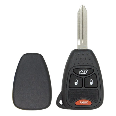 Four Button Replacement Key Fob Shell for Chrysler Vehicles