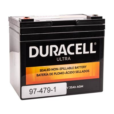 Duracell Ultra 12V 33AH Replacement Battery For SV32 Stylecart 66AH Two Battery System