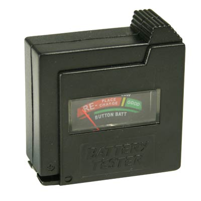 Battery Tester for Alkaline Batteries