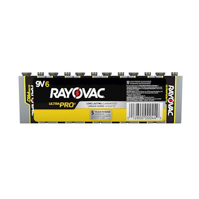 Rayovac UltraPro 9V Alkaline Battery