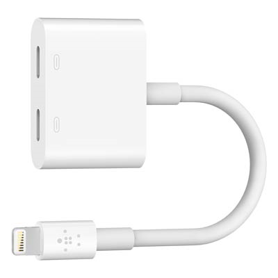 Belkin Lightning Audio + Charge RockStar™ Lightning Cable Splitter