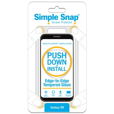 Simple Snap Samsung Galaxy S9 Screen Protector