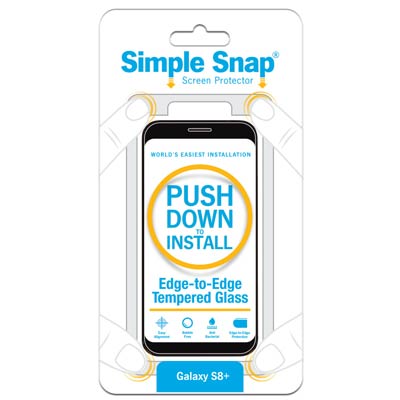 Simple Snap Samsung Galaxy S8+ Screen Protector